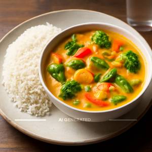 Thai Curry With Rice