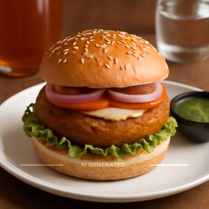 Aloo Tikki Burger                          
