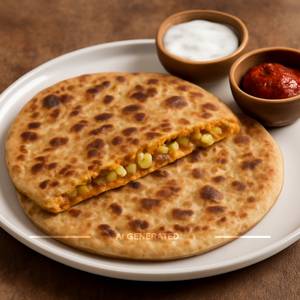 Paneer paratha [2 pieces]