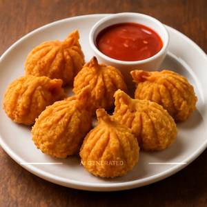Veg Kurkure Momos