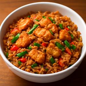 Chicken Mongolian Fried Rice