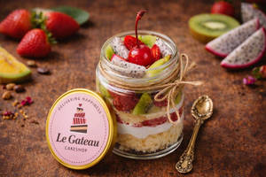 Tropical Fruit Jar