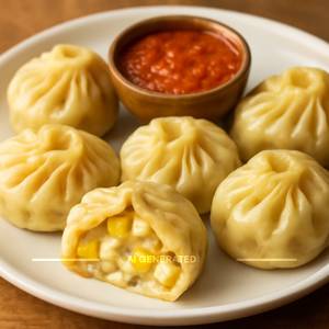 Cheese & Corn Momos