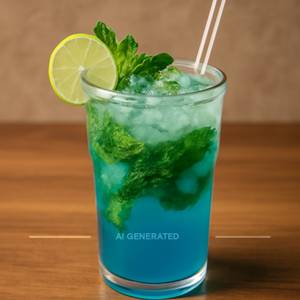 Blue Curacao Mojito