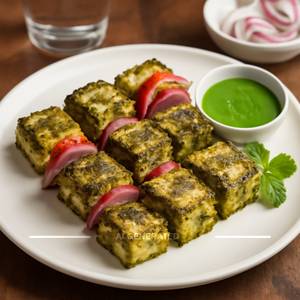 Paneer Pudina Tikka