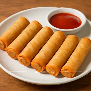 Veg Spring Rolls [6 Pieces]