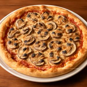 Mushroom pizza