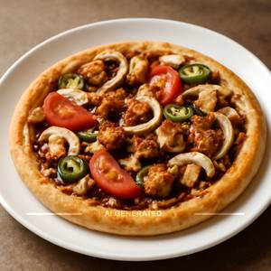 7" Small Barbeque Pizza
