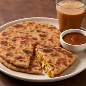 Paneer Pyaaz Paratha