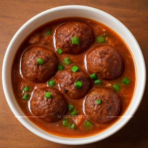 Veg manchurian   gravy