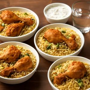 Chicken Biryani( Pack Of 4)