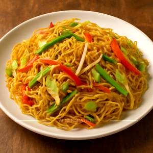 Veg Singapore Noodles                  