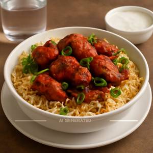 Chilli chicken biryani