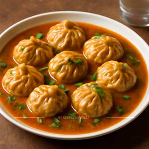 Veg Gravy Momos