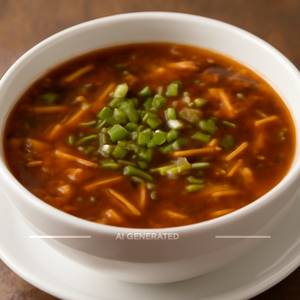 Veg hot and sour soup