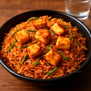 Paneer Schezwan Rice