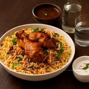 Chicken hyderabadi biryani (Pack of 4)