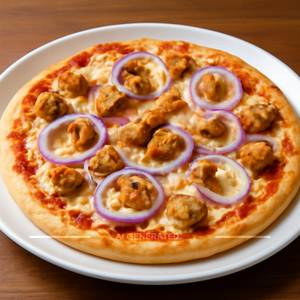 Chicken Onion Pizza