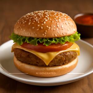Veg Cheese Burger