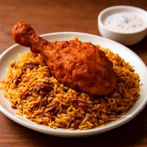 Fried Chicken Biryani