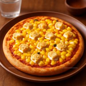 Cheese Corn Paneer Pizza [ Regular ]