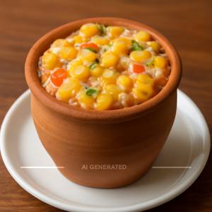 Corn Kulhad Pizza                    