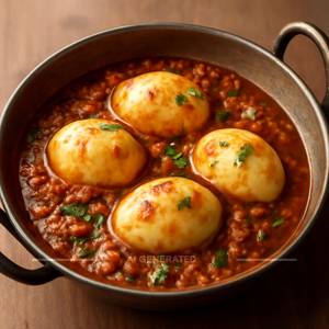 Egg Kadai Curry