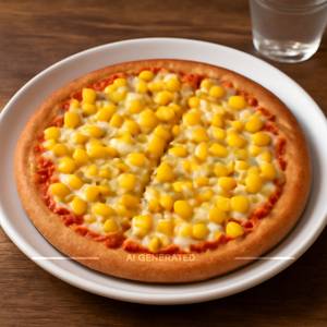 Corn pizza
