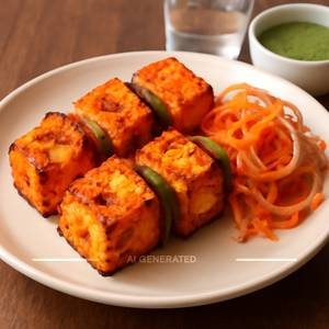 Tandoori paneer tikka