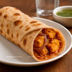 Paneer Tikka Masala Roll