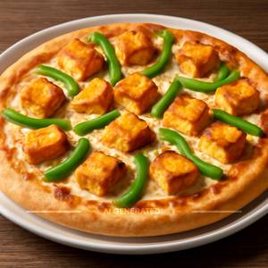 Paneer Capsicum Pizza
