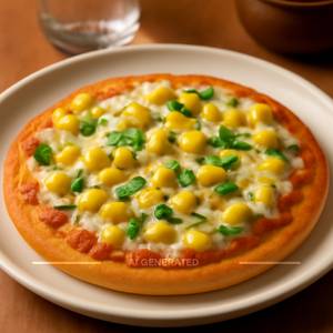 6" Corn Cheese Pizza