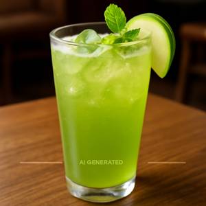 Green Apple Mocktail