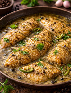 Fish Kali Mirch Light Gravy