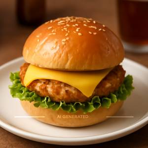 Chicken Cheese Burger