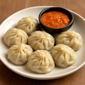 Veg Momos Steamed