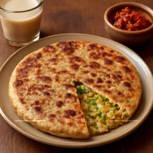 Aloo Pyaz Paratha