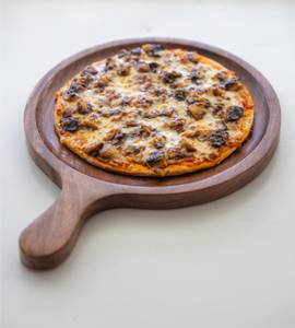 Barbeque Mushroom Pizza