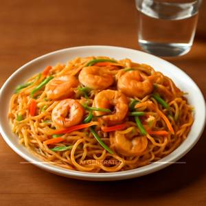 Prawns Hakka Noodle