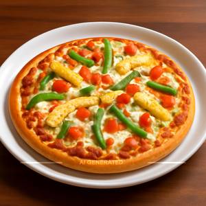 7" Baby Corn Pizza