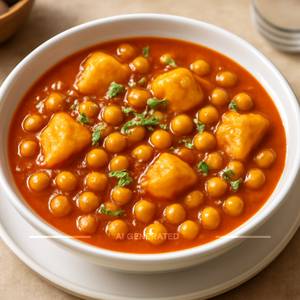 Peri peri aloo chana chat masala