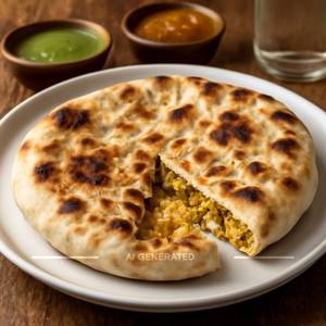 Stuffed Paneer Naan