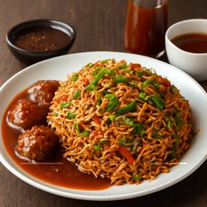 Triple Schezwan Fried Rice