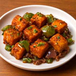 Chilli Paneer Dry [8 Pcs]
