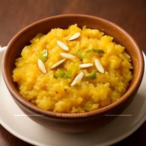Aloo ka halwa (Deshi ghee)