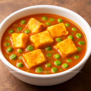Matar paneer