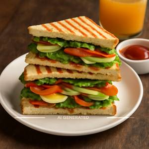 Veg Club Sandwich