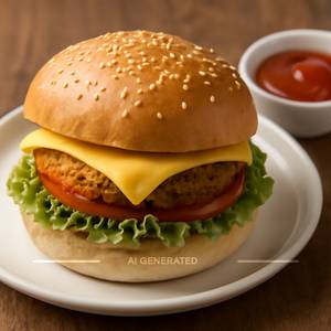 Veg Cheese Burger