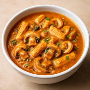 Baby corn Mushroom Curry