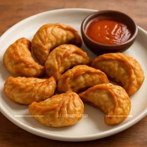 Veg Fried Momos(8 Pcs)